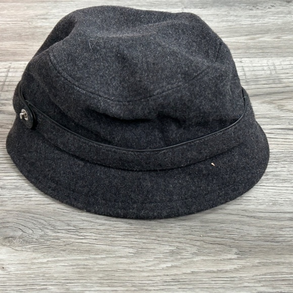 Coach‎ Women\'s Black Wool Blend Bucket Hat Sz M/L main image 6
